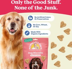 Newman's Own Dog Biscuits Bacon Flavor Dog Treats, 10-oz bag slide 2 of 9
