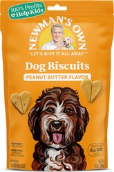 Newman's Own Peanut Butter Flavor Medium Size Dog Treats, 10-oz