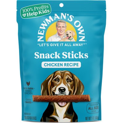 Newman's Own Newman's Own Snack Sticks Chicken Recipe Grain-Free Dog Treats, 5-oz bag