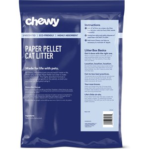 Chewy Made Unscented Non-Clumping Recycled Paper Cat Litter (FORMERLY FRISCO), 25-lb bag