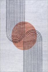 Nuloom Martine Abstract Sun Rug, 6-ft