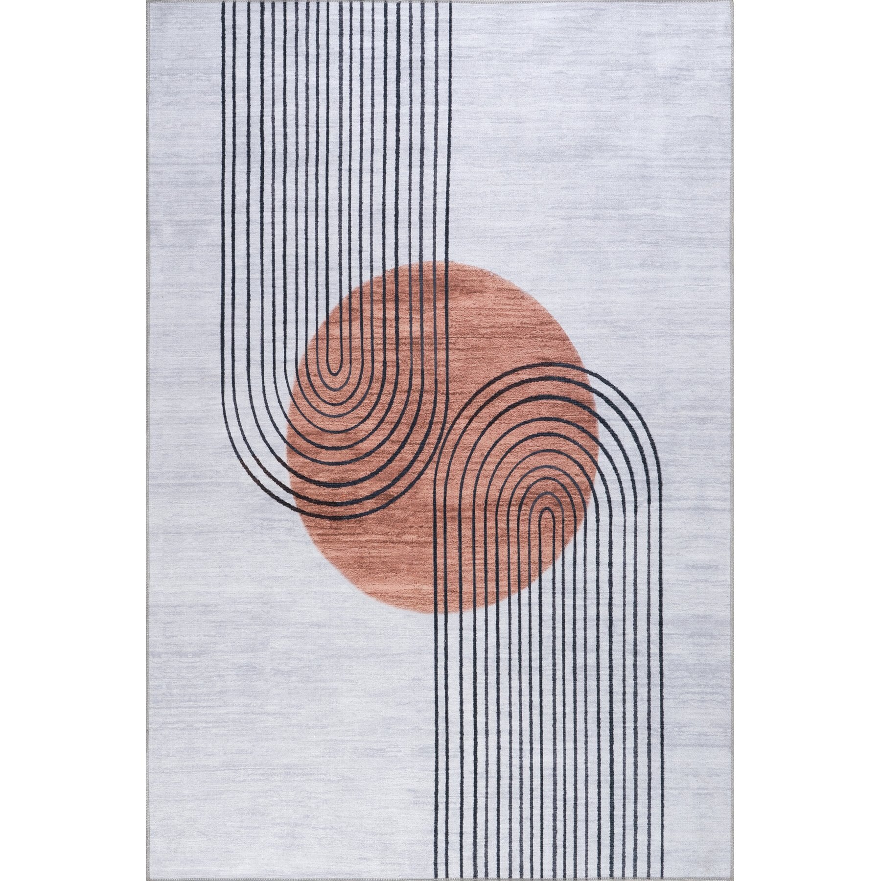 Nuloom Martine Abstract Sun Rug, 2.5 x 8-ft