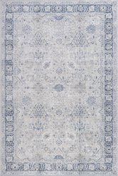 Nuloom Spill Proof Bayberry Vintage Machine Washable Rug, 4 x 6-ft
