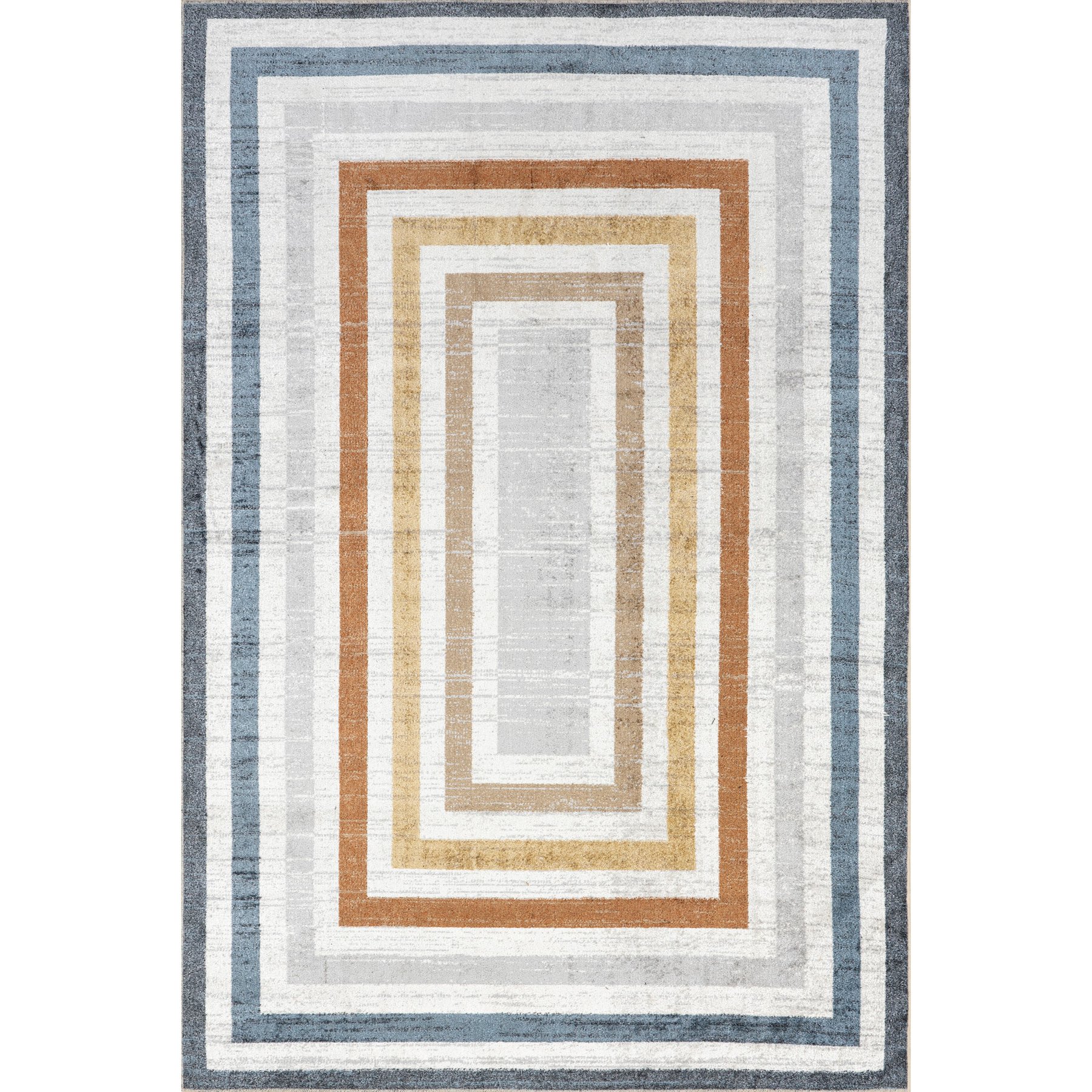 Nuloom Alienor Striped Machine Washable Rug, 2.5 x 10-ft