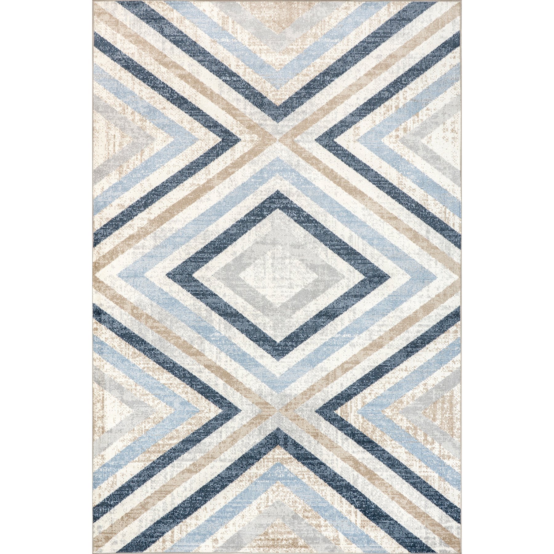 Nuloom Akari Transitional Diamond Rug, 2 x 8-ft