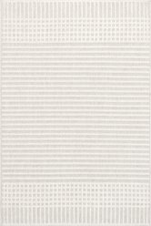 Nuloom Yulia Geometric Bands Rug, 7.8 x 10-ft