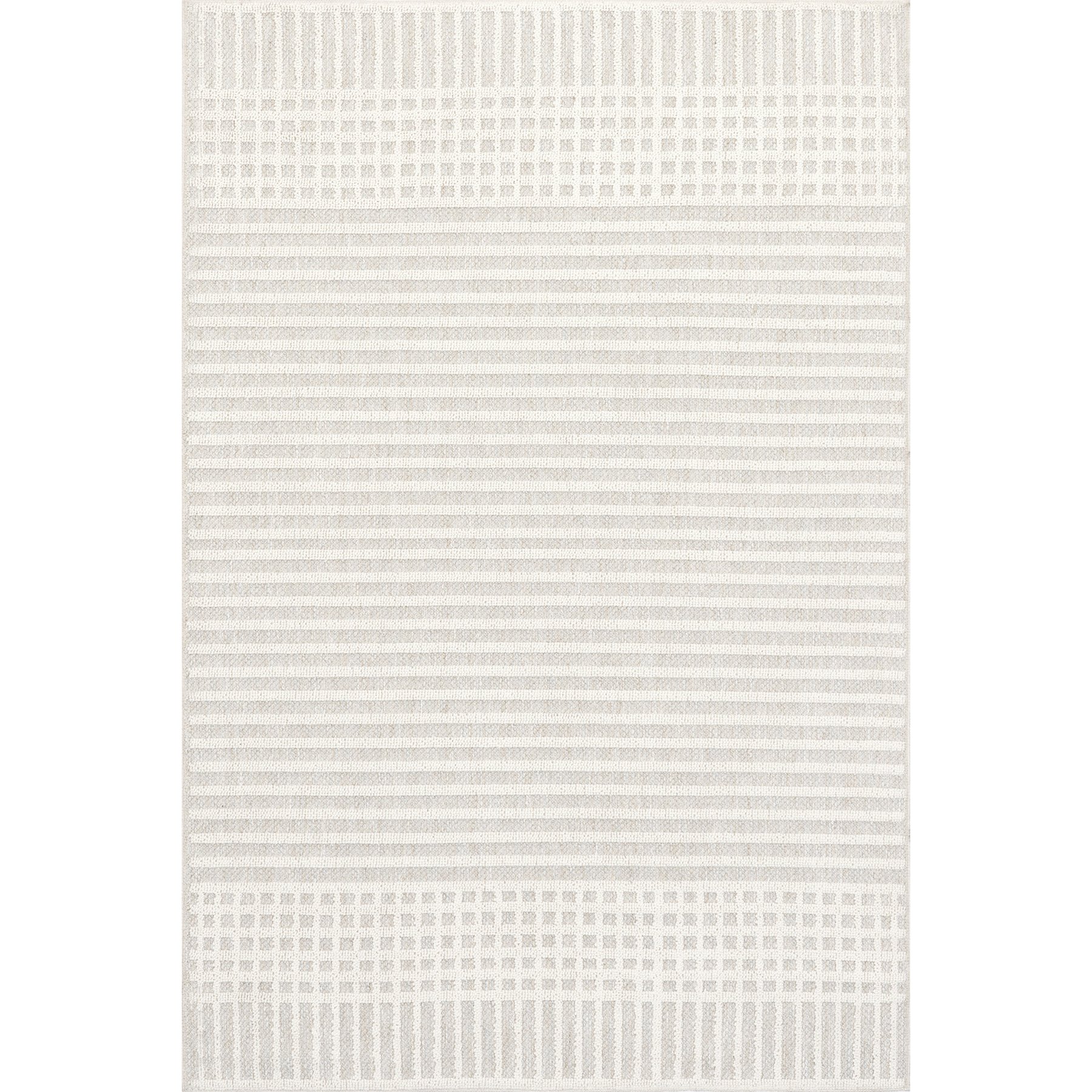 Nuloom Yulia Geometric Bands Rug, 2 x 3-ft