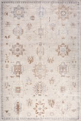 Nuloom Vivica Faded Medallion Machine Washable Area Rug, 8 x 8-ft