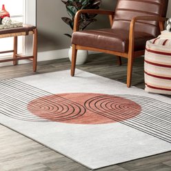 Nuloom Martine Abstract Sun Rug, 6-ft slide 2 of 9