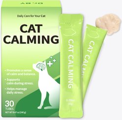 Doctor By Stress & Anxiety Relief Chicken Flavored Calming Lickable Supplement for Cats, 30 count