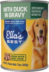 Ella's Best All Life Stages Duck Wet Dog Food, 13-oz can, case of 12 slide 1 of 9
