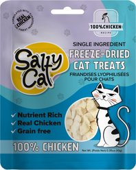 Salty Cat Chicken Freeze-Dried Cat Treats, 0.35-oz slide 1 of 9