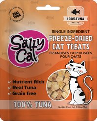 Salty Cat Tuna Freeze-Dried Cat Treats, 0.35-oz