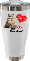 The Memory Company I Love My Persian Personalized Stainless Steel Tumbler, 20-oz