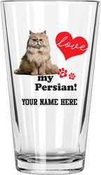 The Memory Company I Love My Persian Personalized Pint Glass, 16-oz