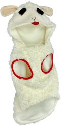 Multipet Lamb Chop Apparel Dog Costume, White, Large