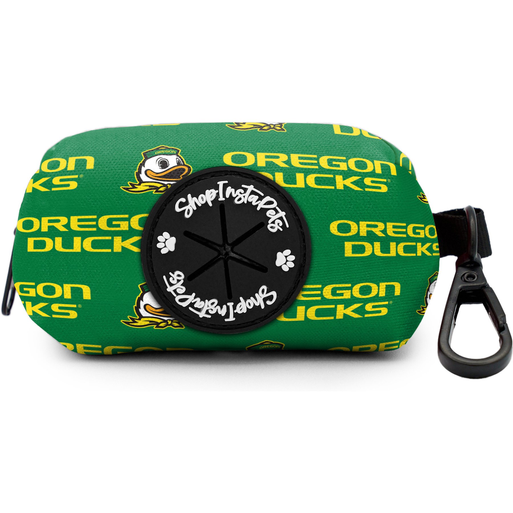 ShopInstaPets NCAA Poop Bag Holder, Oregon Ducks