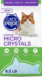 Cat's Pride Micro Crystals Scented Odor Control Cat Litter, 6.5-lb bag