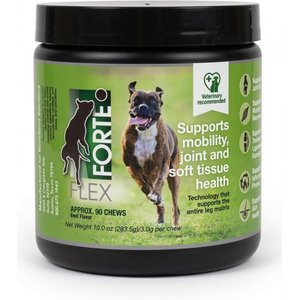 Forte Flex K9 Hip & Joint Support Beef Flavored Soft Chew Supplement for Dogs, 90 count