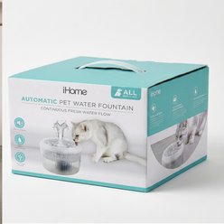 iHOME Smart Continuous Quiet Circulating Automatic Plastic Cat Water Fountain, 3-L slide 1 of 5