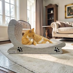 M.O.E Pets Lounger Catnip Scratcher Cat Toy, Stone, Large slide 2 of 8