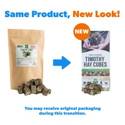 Small Pet Select Straight Timothy Hay Cubes Rabbit Treats, 1-lb bag slide 2 of 5