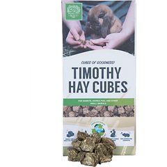 Small Pet Select Straight Timothy Hay Cubes Rabbit Treats, 1-lb bag