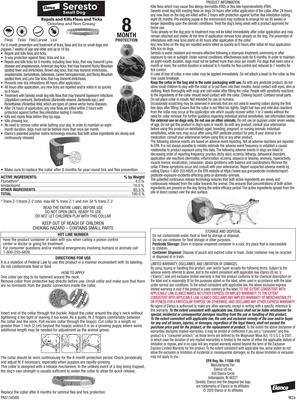 Show full view: Seresto Flea & Tick Collar for Dogs, up to 18-lbs, 1 Collar (8-mos. supply) slide 9 of 10