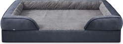 Invenho Orthopedic Washable Sofa Dog Bed, Grey, X-Large