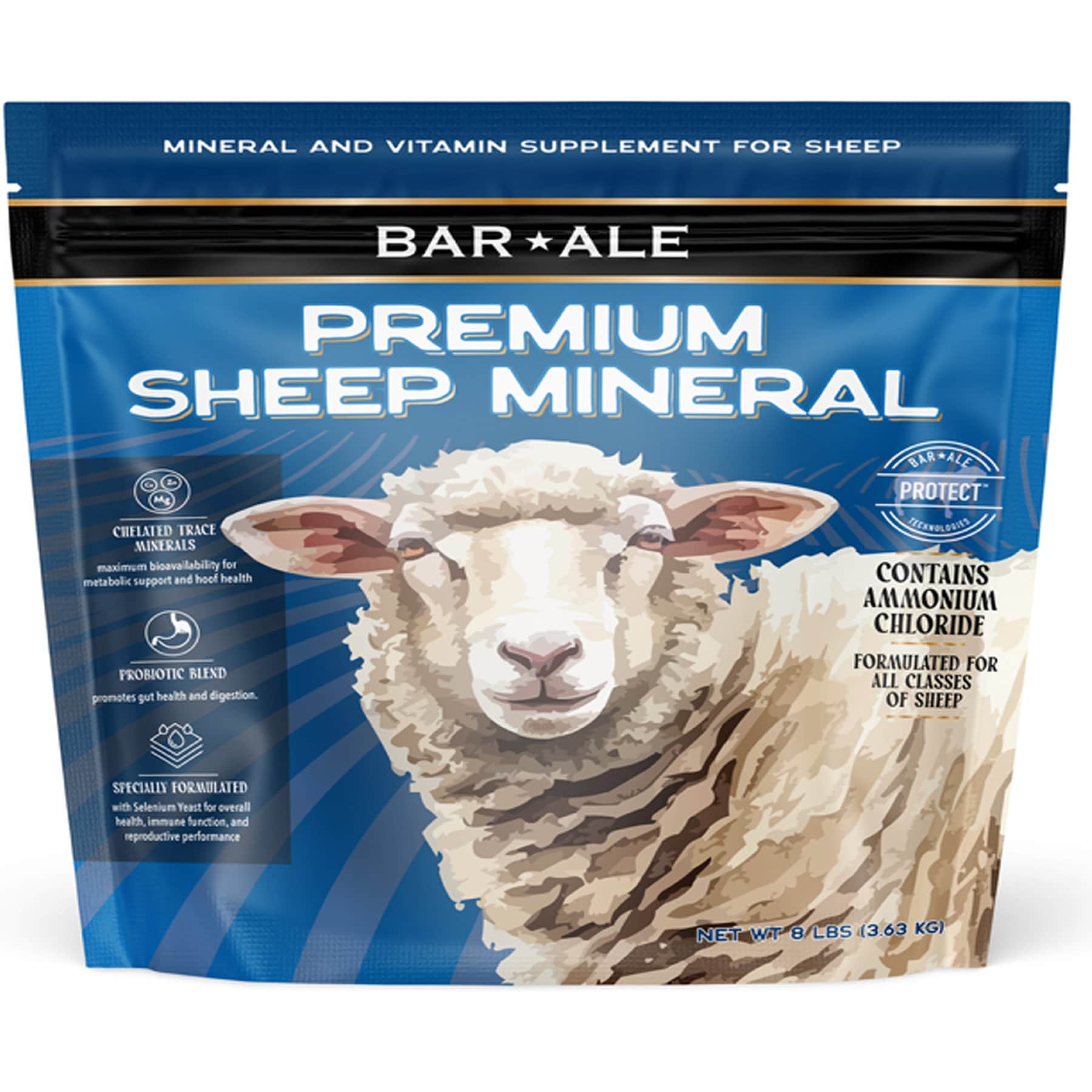 Bar ALE Mineral Sheep Food, 8-lb bag