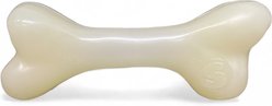 SodaPup PUP-X Durable Floats Rubber Bone Water Ball Dog Chew Toy, Glow-in-the-Dark, Large
