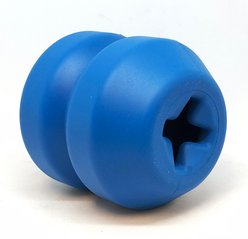 SodaPup Double Trouble Dual Chamber Treat Dispenser Dog Toy, Blue, Large slide 2 of 6