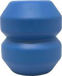 SodaPup Double Trouble Dual Chamber Treat Dispenser Dog Toy, Blue, Large