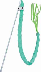 Kseroo Soft Interactive Plush Caterpillar Squeaky Dog Toy, Green