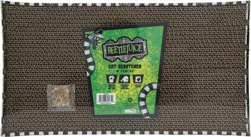   677 ミニキャット キルロイ GMASON Beetlejuice Scratcher with Catnip Cat Toy, 18-in - Chewy.com