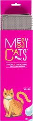 Messy Cats Silicone Cat Litter Mat with Soft Graduated Spikes, 18 x 14-in, Grey slide 2 of 3