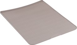 Messy Cats Silicone Cat Litter Mat with Soft Graduated Spikes, 18 x 14-in, Grey slide 1 of 3