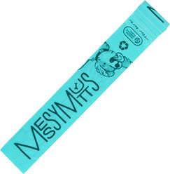 Messy Mutts Advanced BioRecycle Poop Bag Refill Rolls, Unscented, 13 x 9-in, Teal, 120 count