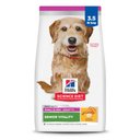 Hill's Science Diet Adult 7+ Senior Vitality Small Breed & Mini Breed Chicken & Rice Recipe Dry Dog Food, 3.5-lb bag