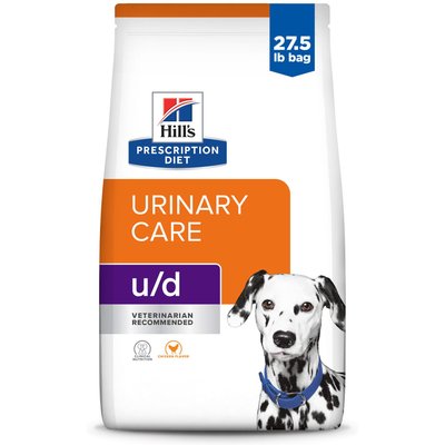 Hill's Prescription Diet Hill's Prescription Diet u/d Urinary Tract Dry Dog Food, 27.5-lb bag