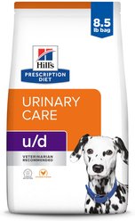 Hill's Prescription Diet u/d Urinary Care Original Flavor Dry Dog Food, 8.5-lb bag