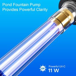 SunSun 950 GPH Pond Fountain Pump, Black slide 2 of 6