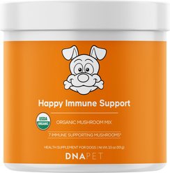 DNA Pet Happy Immune Support Supplement for Dogs, 3.5-oz canister