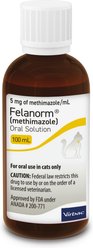 Felanorm (Methimazole) Oral Solution for Cats, 5 mg/mL, 100 mL