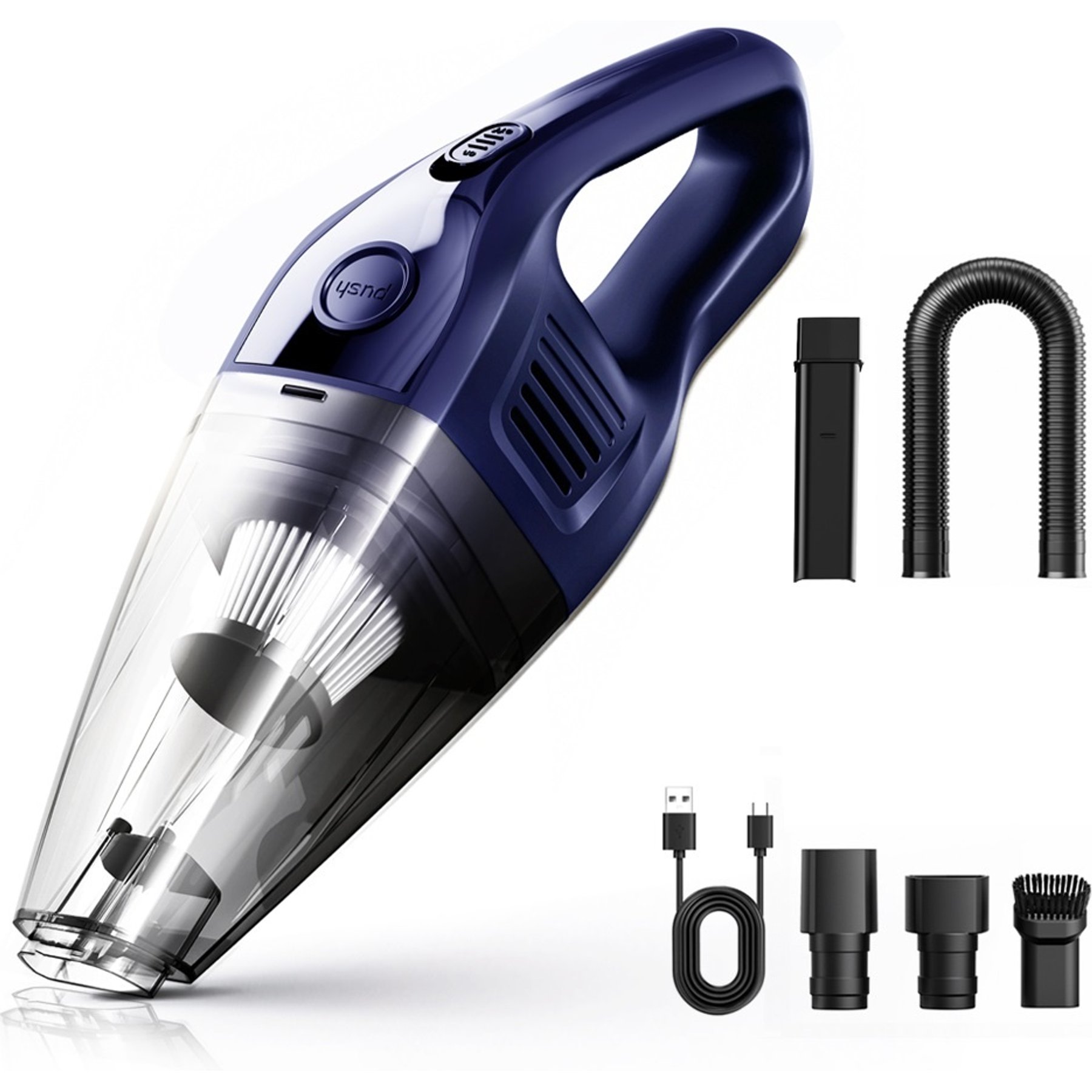 LFC PETS 901 Portable Cordless Handheld Vacuum Cleaner, 13.77 x 1.49 x 1.37-in, Blue