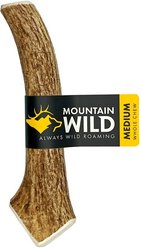 Mountain Wild Whole Medium Elk Antler Dog Chew