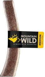 Mountain Wild Split Medium Elk Antler Dog Chew