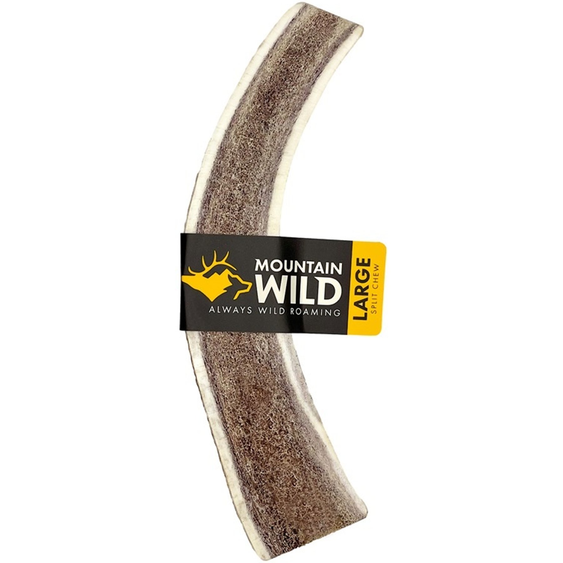 Mountain Wild Split Large Elk Antler Dog Chew