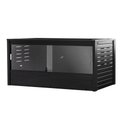 New Age Pet 120 gallon ECOFLEX Reptile Enclosure, Black, 4 x 2 x 2-ft