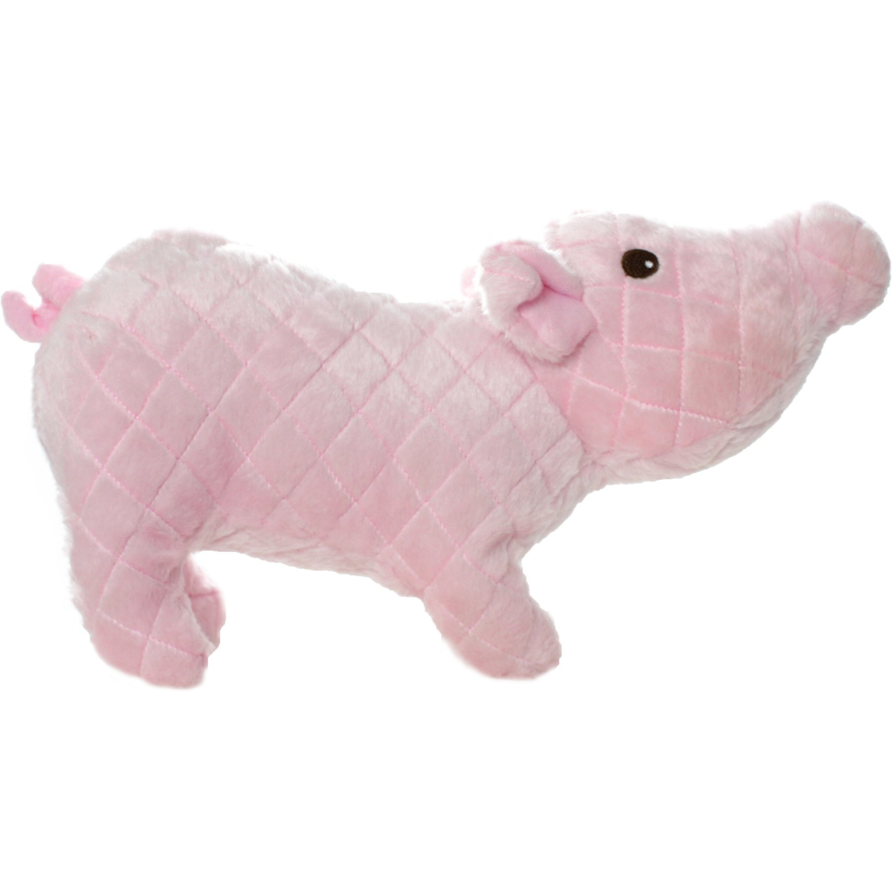 Mighty Massive Farm Piglet Squeaky Plush Dog Toy, Pink